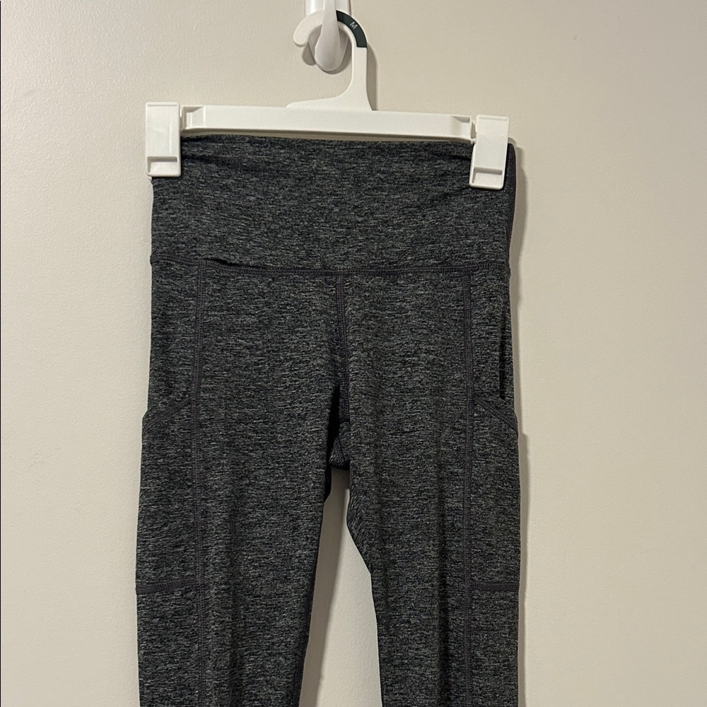 Aerie Gray Soft Leggings with Pockets Size Small